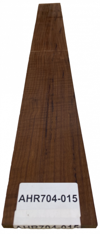 Griffbrett Ahorn, "Schoko",  740x82x10mm Einzelstück #015