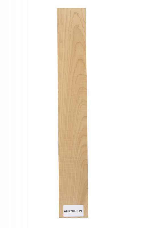 Griffbrett Ahorn geflammt, Caramel, 594x81x10mm Einzelstück #039