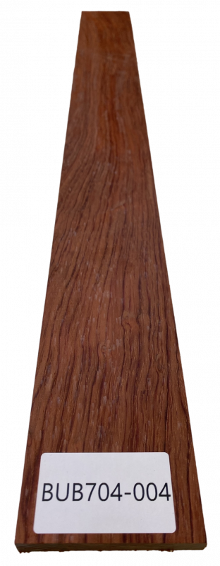 Griffbrett Bubinga 720x74x10mm, Einzelstück #004