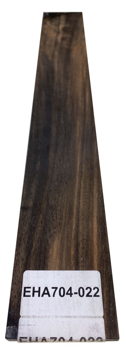 Griffbrett Ebenholz afrikanisch 520x73x9mm Einzelstück #022