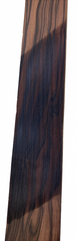 Griffbrett Ebenholz Makassar 725x76x8mm Einzelstück #025