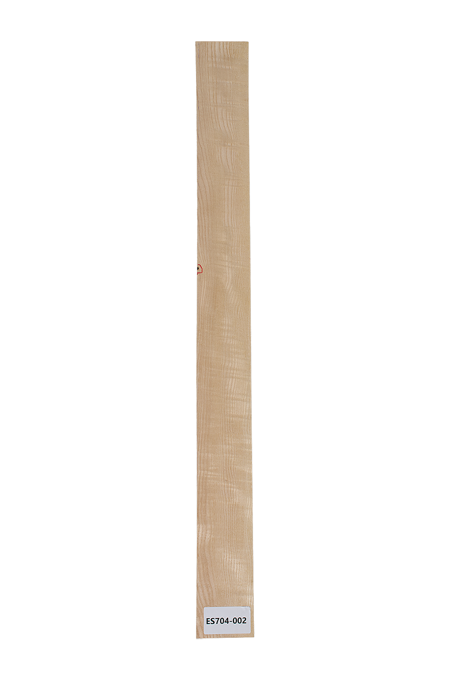 Fretboard Ash gently flamed 720x70x10mm Unique Piece #002