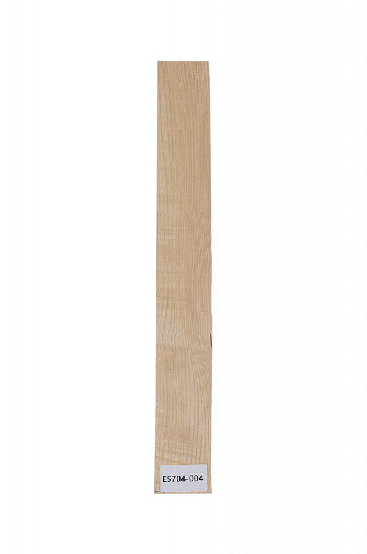 Fretboard Ash gently flamed 525x70x9mm Unique Piece #004