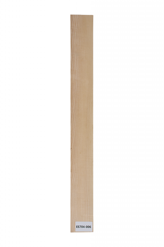 Griffbrett Esche leicht geflammt 724x70x10mm Einzelstück #006