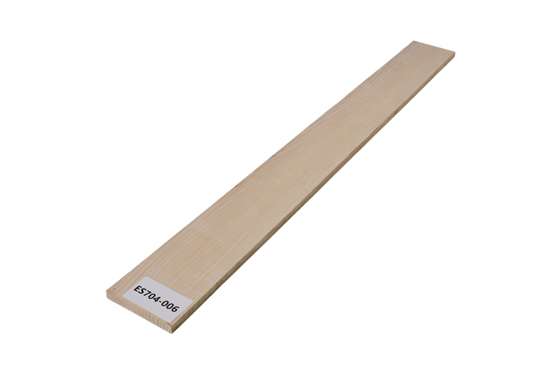 Griffbrett Esche leicht geflammt 724x70x10mm Einzelstück #006