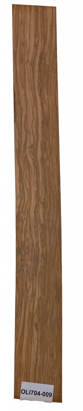 Fretboard Olivewood, 725x82x10mm - Unique Piece #009