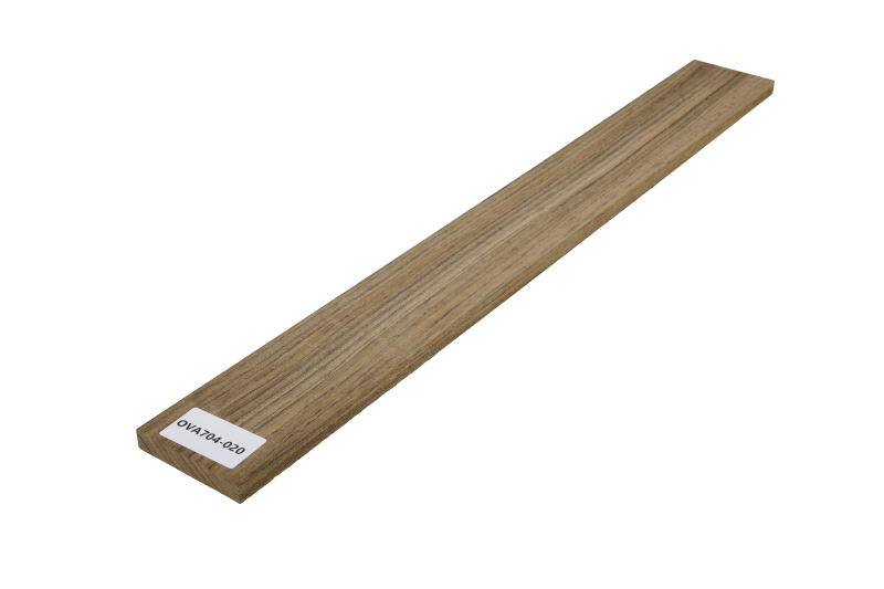 Griffbrett Ovangkol 710x82x15mm - Einzelstück #020