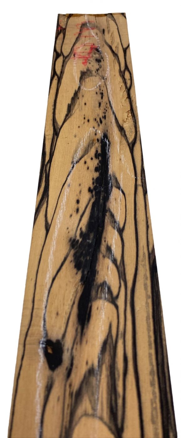 Griffbrett Weißes Ebenholz, 700x75x9mm, Einzelstück #191