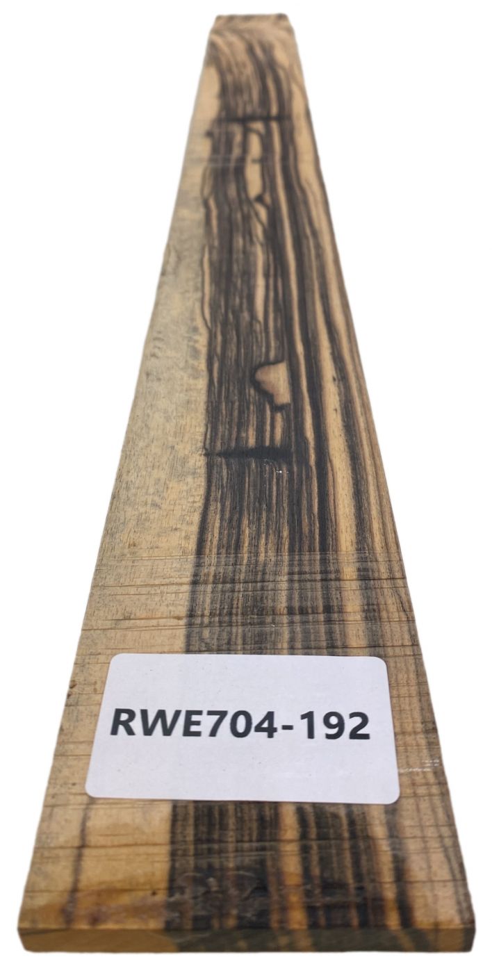 Griffbrett Weißes Ebenholz, 726x70x10mm, Einzelstück #192