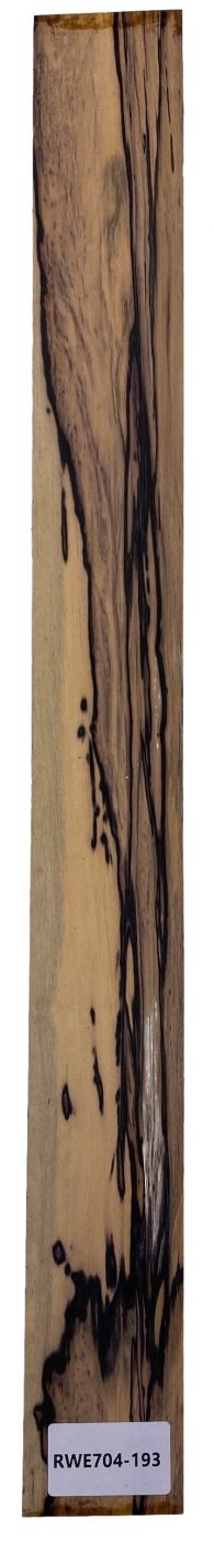 Griffbrett Weißes Ebenholz, 713x75x10mm Einzelstück #0193