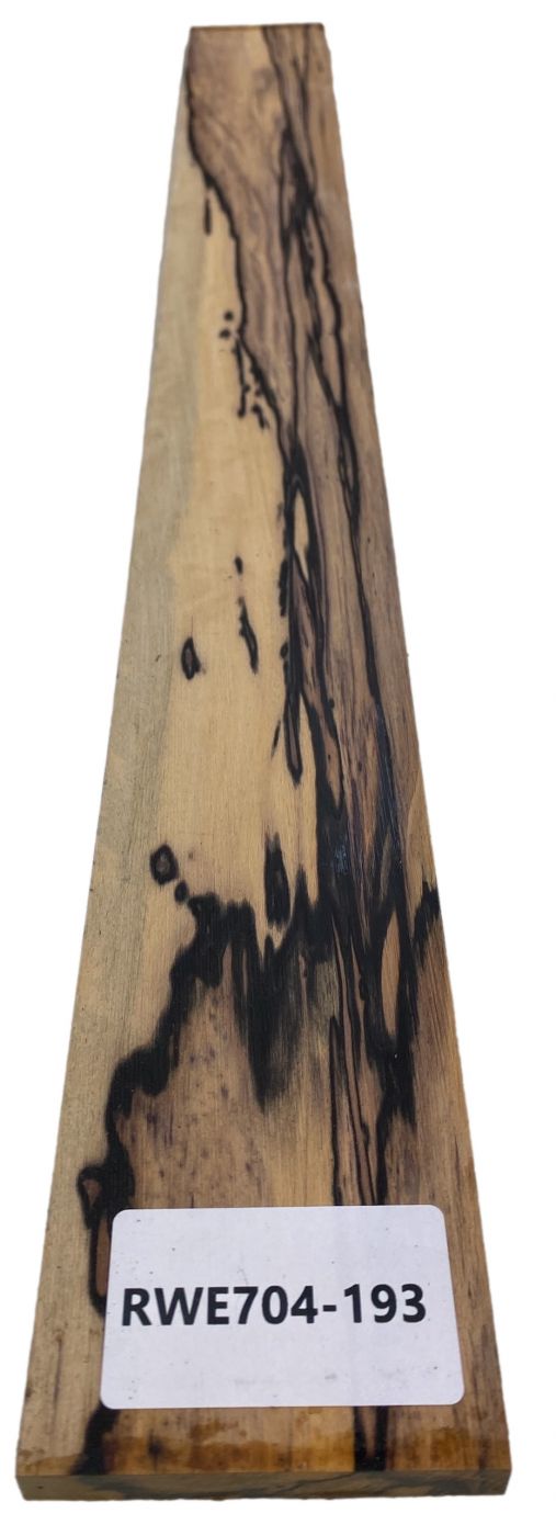 Griffbrett Weißes Ebenholz, 713x75x10mm Einzelstück #0193