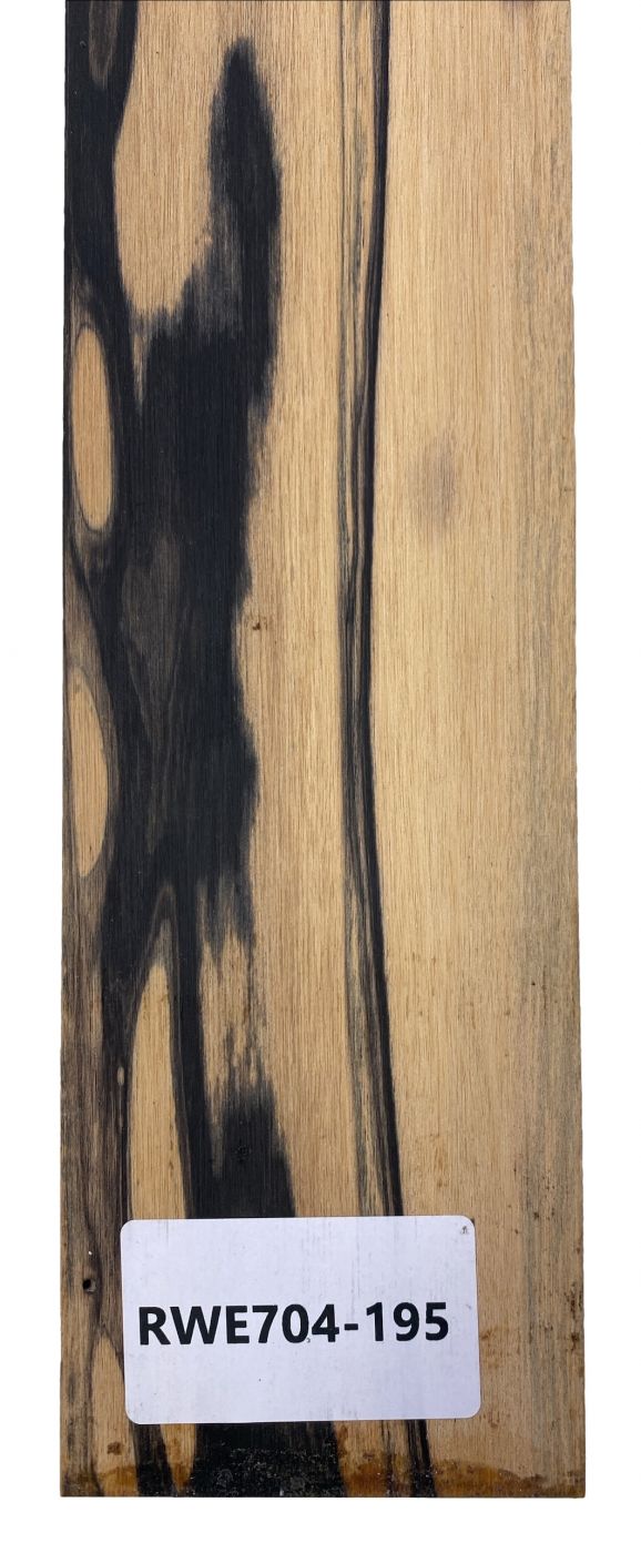 Griffbrett Weißes Ebenholz, 700x84x10mm Einzelstück #195