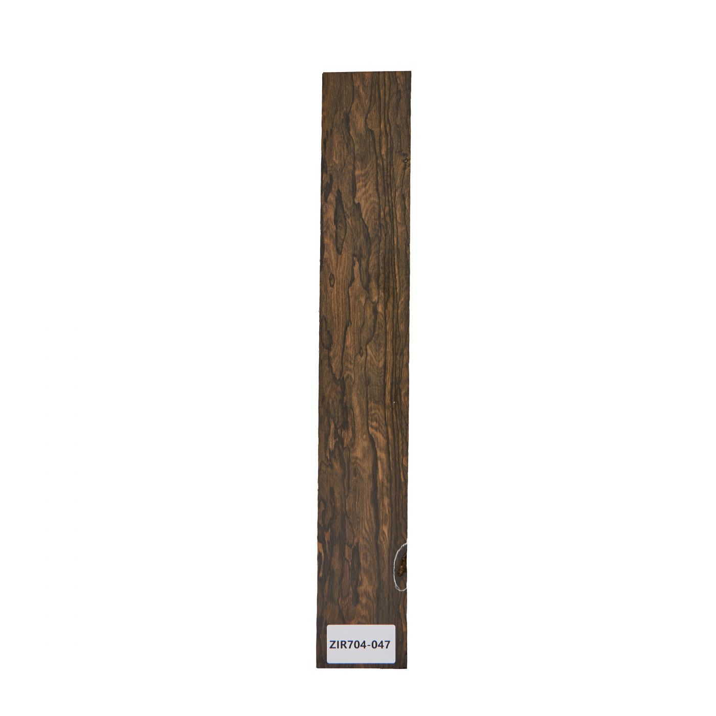 Fretboard Ziricote, 495x76x9mm, Unique Piece #047