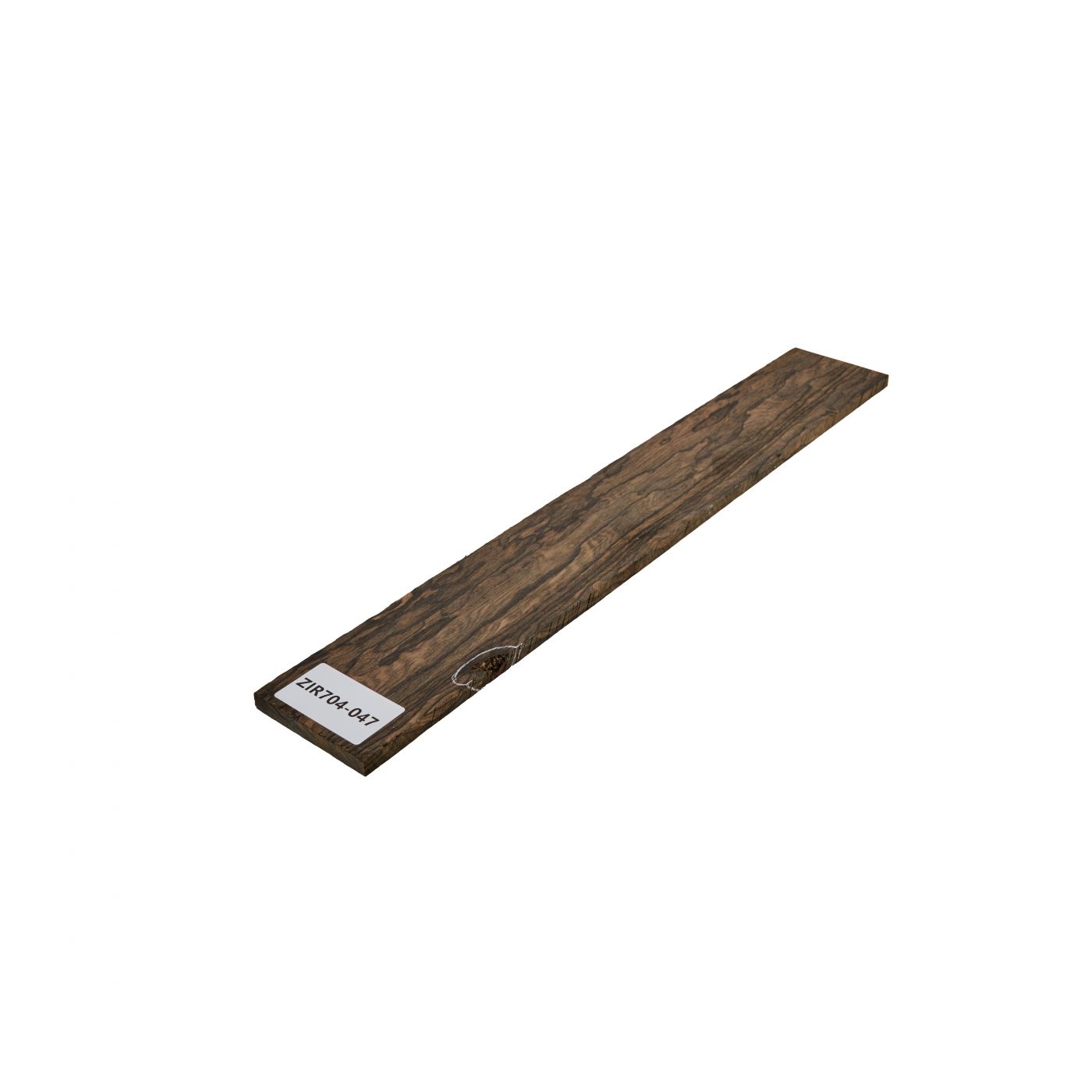 Fretboard Ziricote, 495x76x9mm, Unique Piece #047