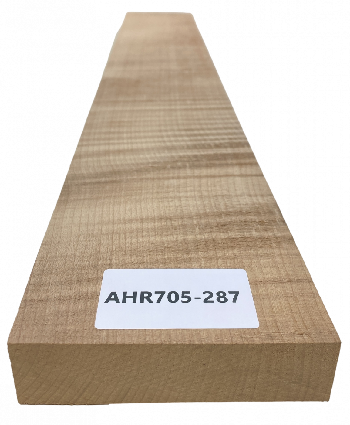 Hals Ahorn, geflammt, Caramel, 720x110x30mm Einzelstück #287