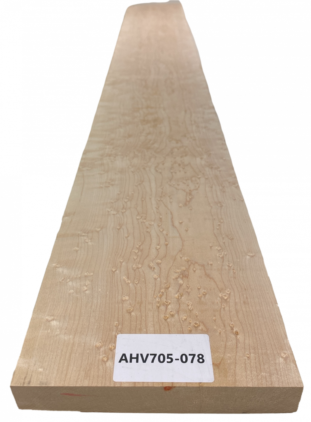 Neck Bird's Eye Maple, 1180x162x25mm, Unique Piece #078