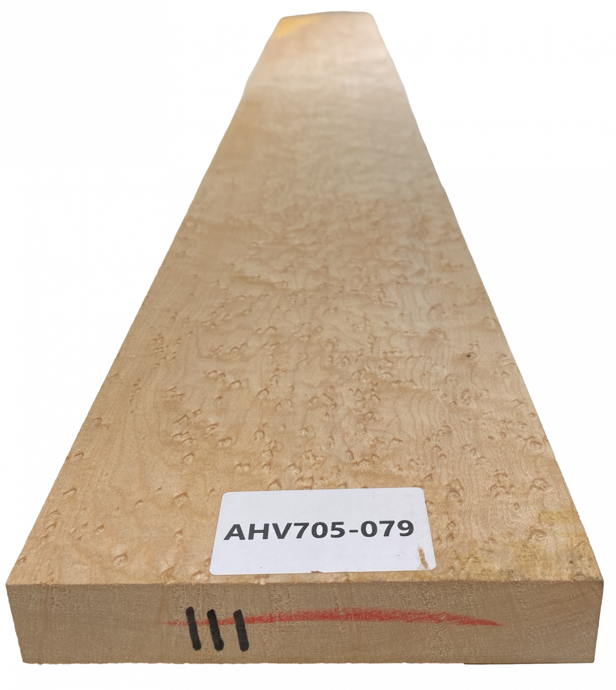 Neck Bird's Eye Maple, 1180x145x25mm, Unique Piece #079