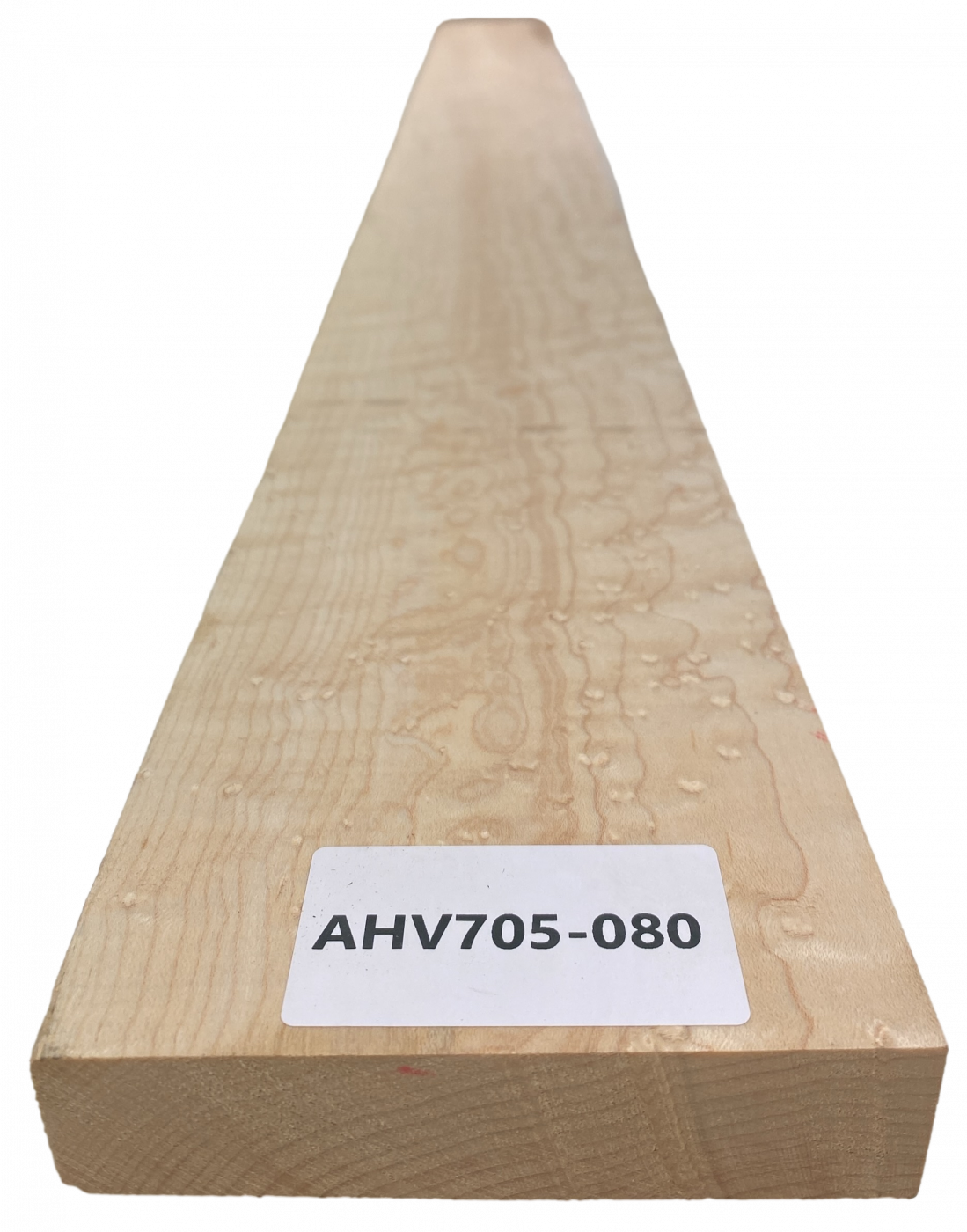Hals Vogelaugenahorn, 720x110x26mm, Einzelstück #080