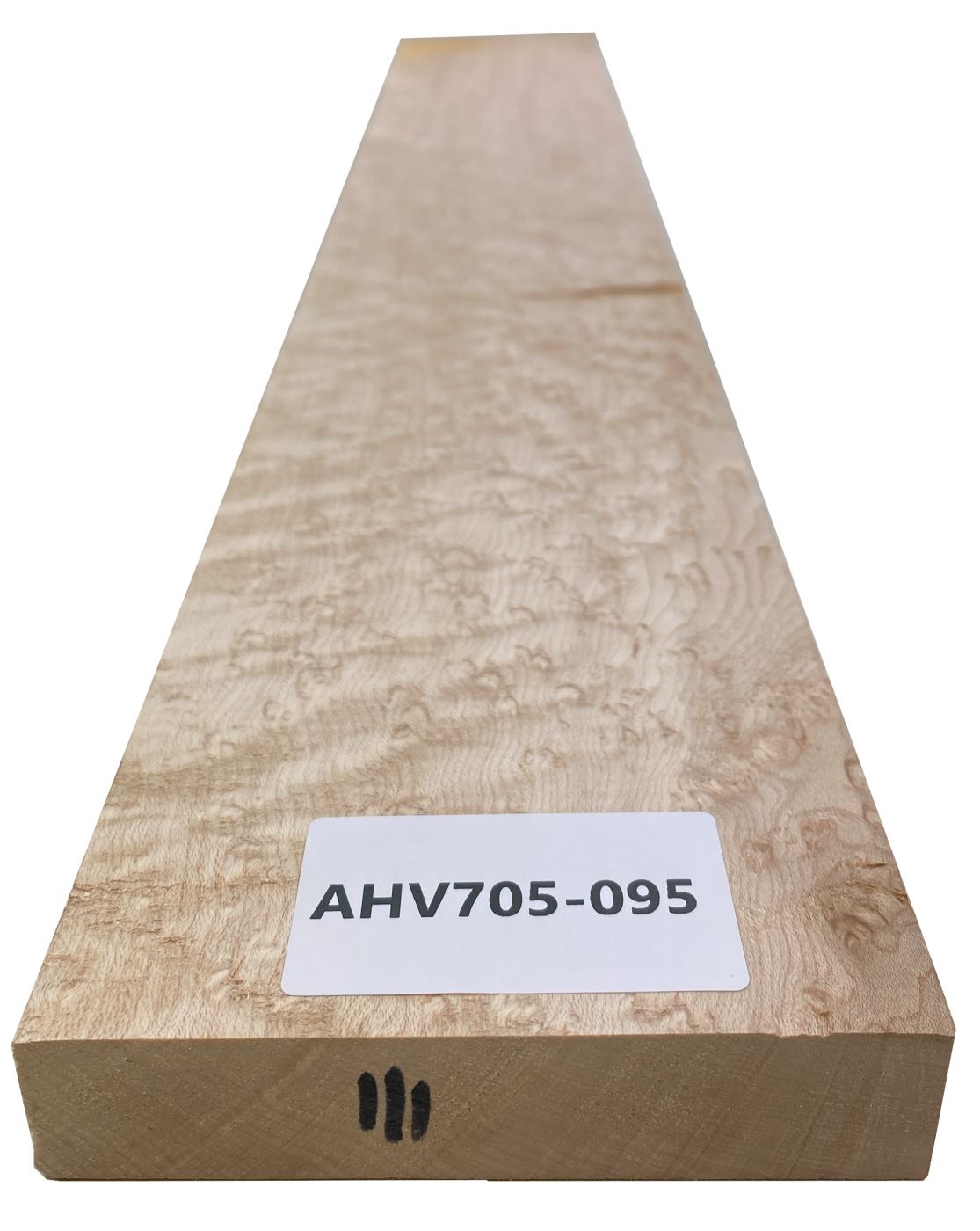Neck Bird's Eye Maple, 720x109x25mm, Unique Piece #095