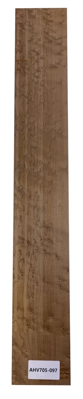 Hals Vogelaugenahorn, Caramel, 720x105x23mm,  Einzelstück #097