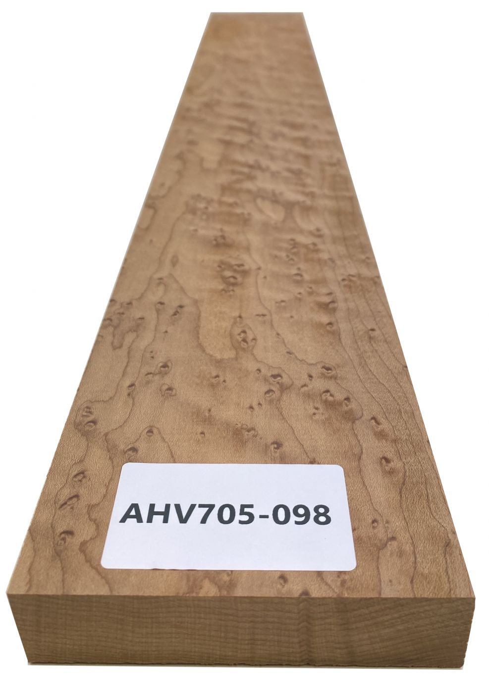 Neck Bird's Eye Maple, 720x98x25mm, Unique Piece #098