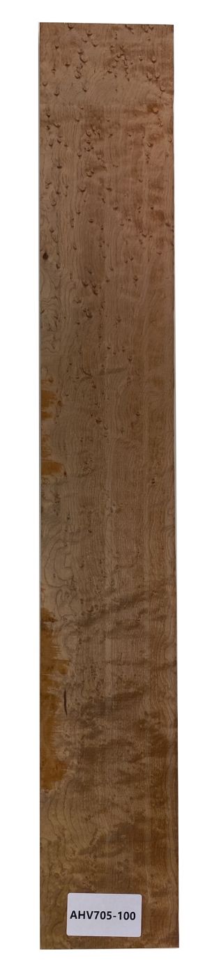 Hals Vogelaugenahorn Caramell 720x104x24mm Einzelstück #100