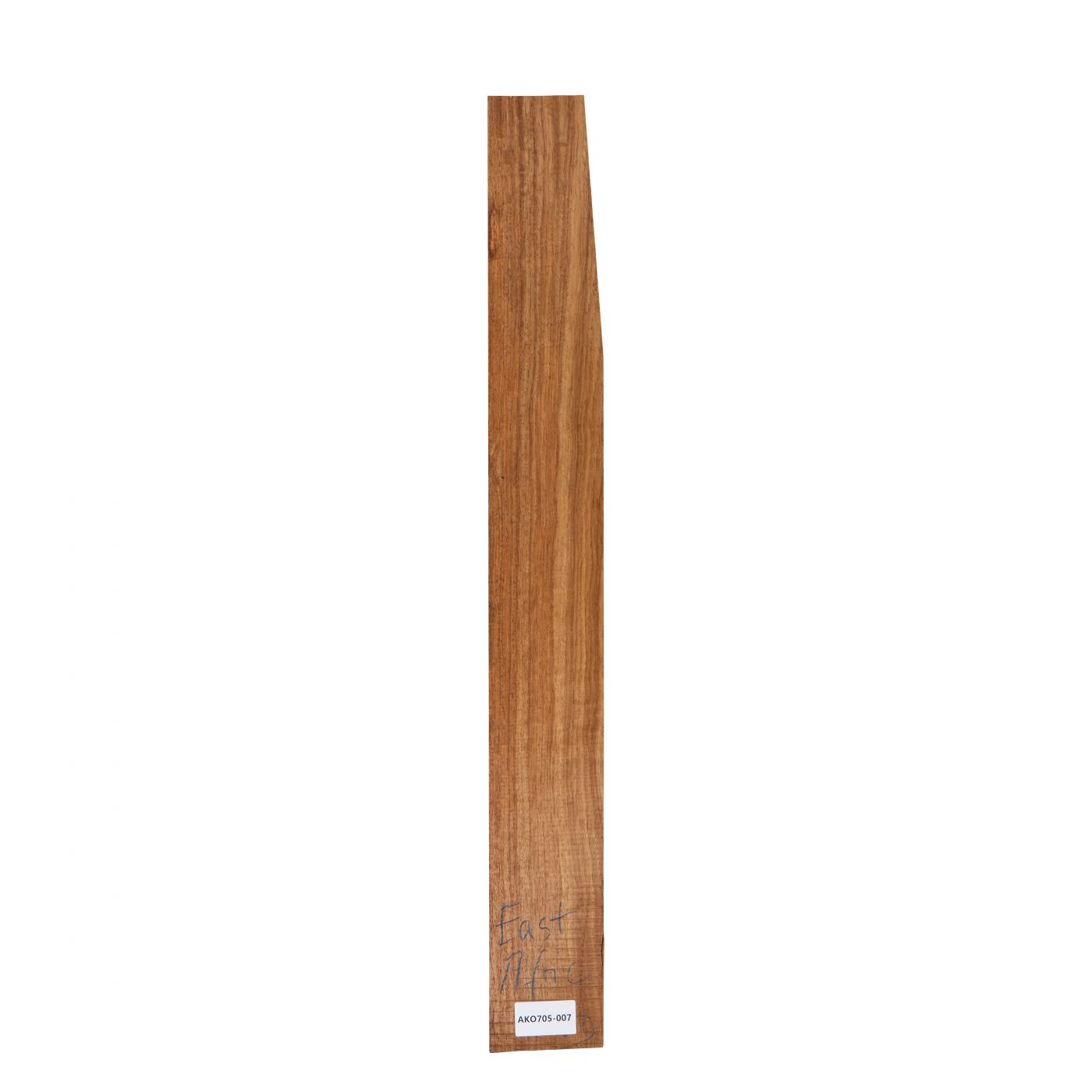 Hals Koa afrikanisch, schlicht Halb-Rift,  870x107x50mm Einzelstück #007