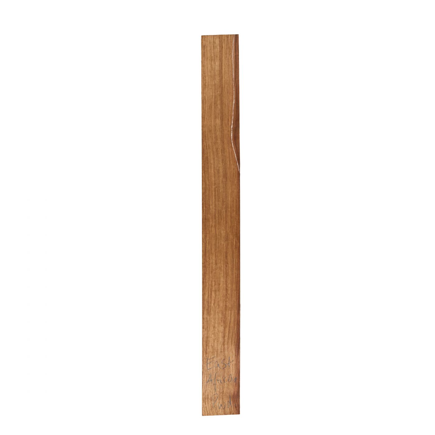 Hals Koa afrikanisch, schlicht Rift, 870x90x30mm Einzelstück #008