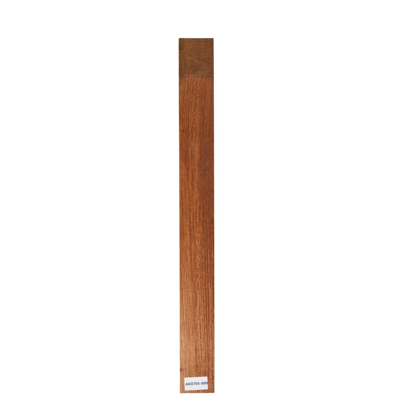 Hals Koa afrikanisch, geflammt Rift,  865x84x52mm Einzelstück #009