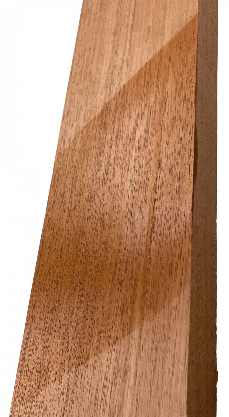 Neck Mahagony Swietenia, QS, 900mm, 2-pcs. edge-glued, Unique Piece #074