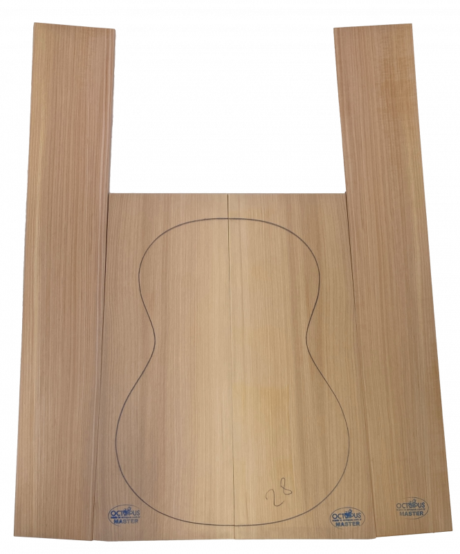 Back & Sides Cypress Mediterranian AAA+, Western Size