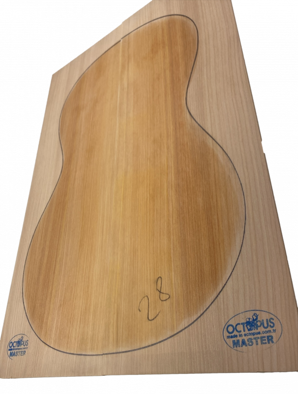 Back & Sides Cypress Mediterranian AAA+, Western Size