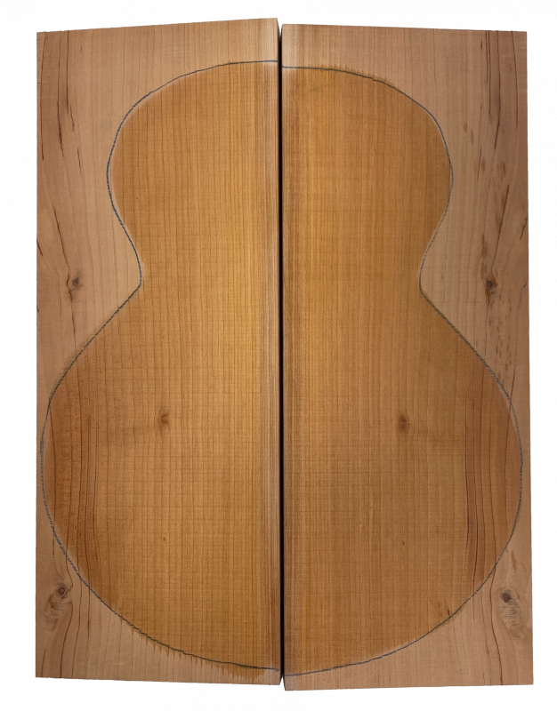 Gitarrendecke Libanonzeder / echte Zeder Archtop A