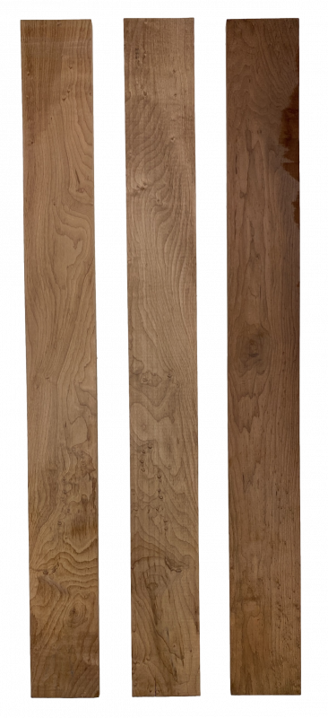 Griffbrett Vogelaugenahorn A, "Caramel " 720x75x9mm