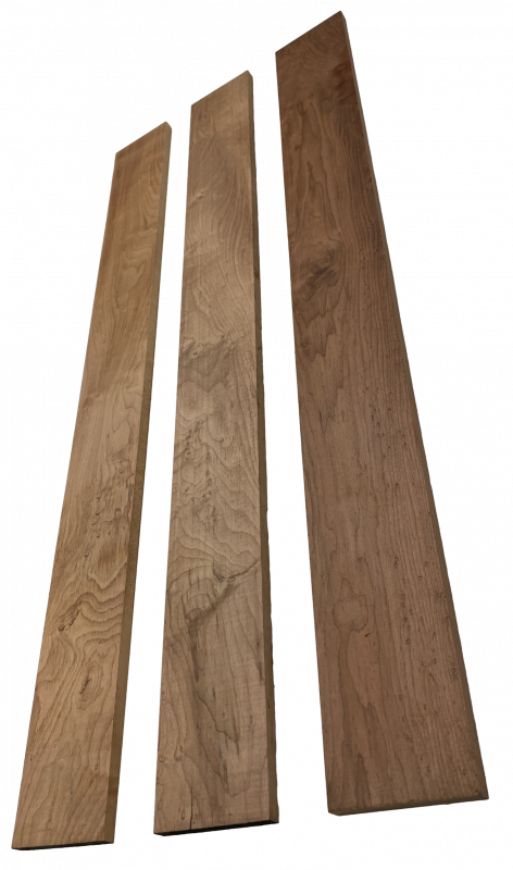 Griffbrett Vogelaugenahorn A, "Caramel " 720x75x9mm