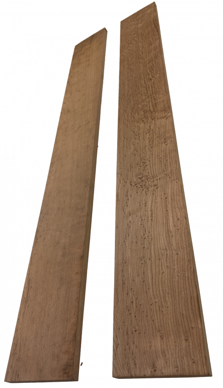 Griffbrett Vogelaugenahorn AA, "Caramel " 720x75x9mm