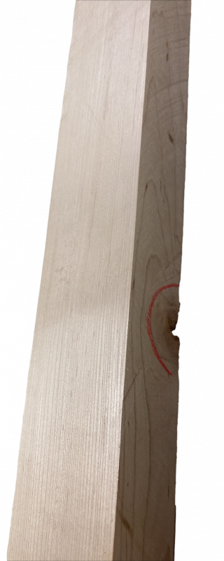 Hals Ahorn, amerik., 710x100x31mm, B-Ware (1St.)