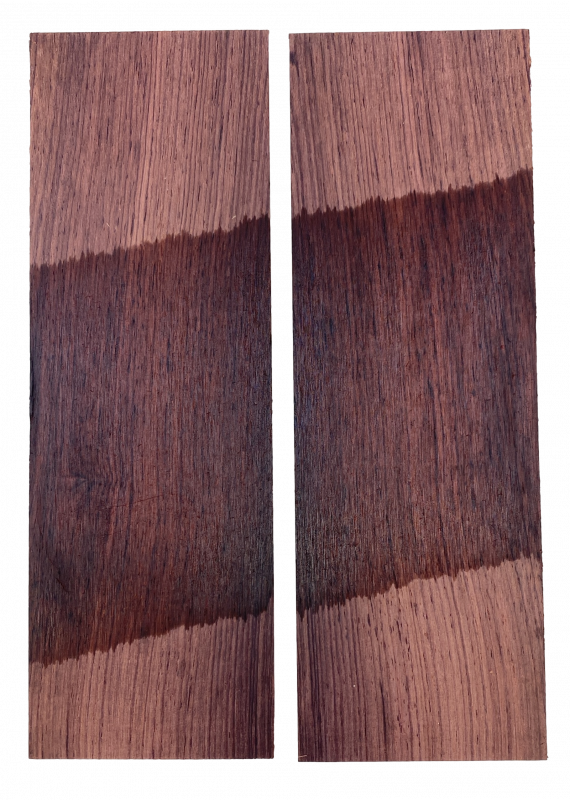 Head Stock Veneer Honduras Rosewood dark, 2pcs. bookmatched