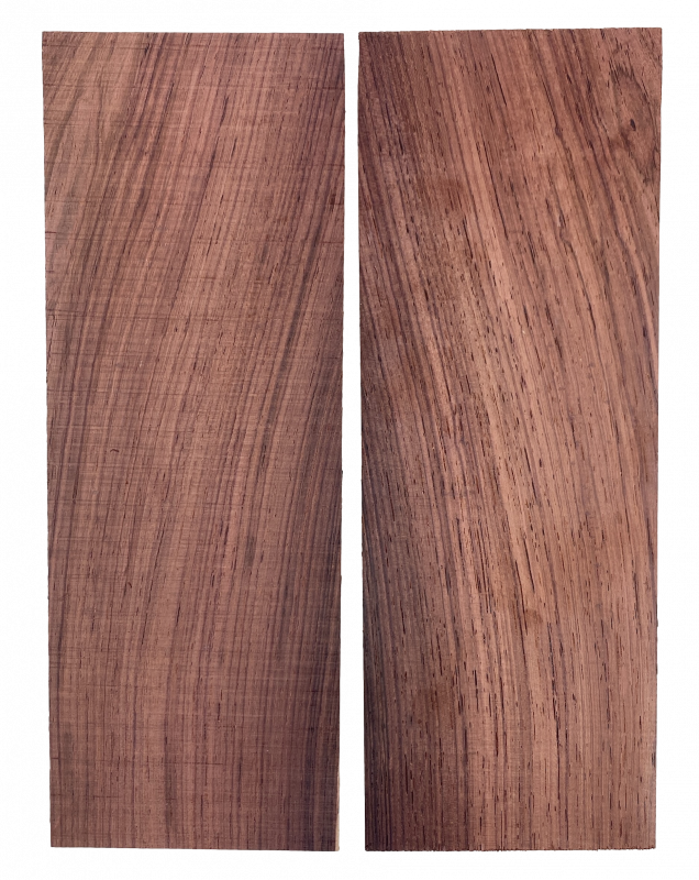 Head Stock Veneer Honduras Rosewood dark, 2pcs. bookmatched
