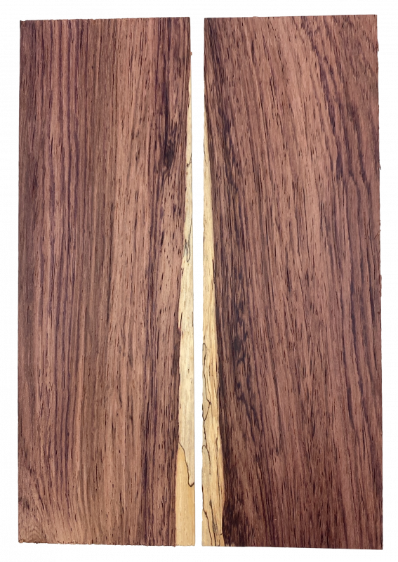 Head Stock Veneer Honduras Rosewood w. sapwood, 2pcs. bookmatched