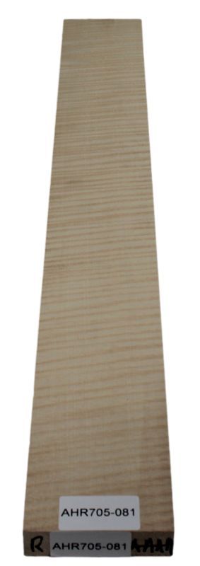 Neck Sycamore / European Maple, curly half-/quarter-sawn  885 x 105 x 28mm - FSC®100% Unique Piece #081