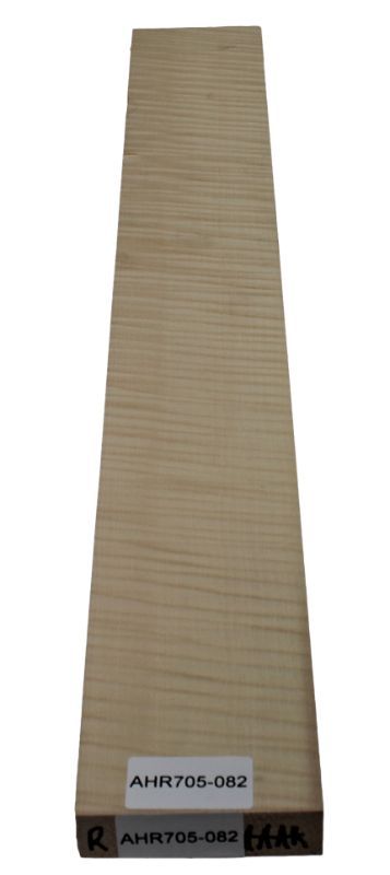 Neck Sycamore / European Maple, curly half-/quarter-sawn  884 x 110 x 28mm - FSC®100% Unique Piece #082