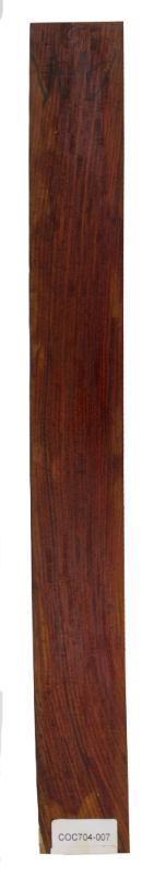 Fretboard Cocobolo 720 x 80 x 10 mm Unique Piece #007