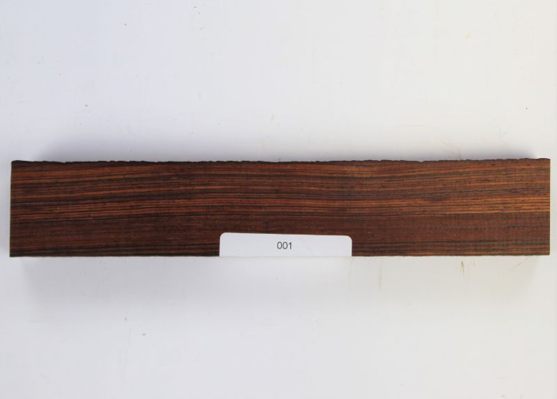 Steg Cocobolo 233 x 42 x 25 mm Einzelstück #001