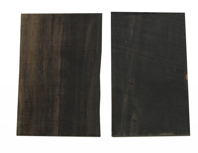 Kopfplatte Ebenholz, afrik. schwarz gestreift 230x97x3mm