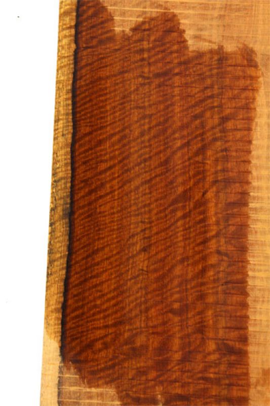 Back & Sides African Koa AAA flamed, Weissenborn