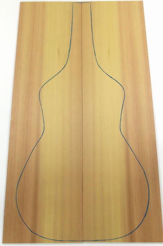 Gitarrendecke Rotzeder / Western Red Cedar Weissenborn A