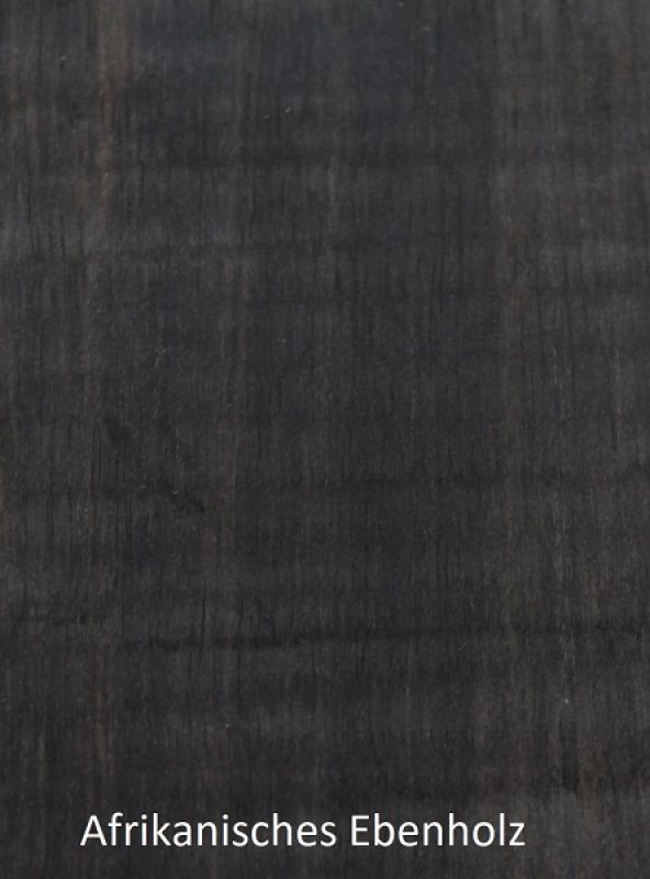 Kopfplatte Ebenholz, afrik. schwarz gestreift 230x97x3mm