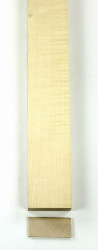 Neck Sycamore / Europ. Maple, plain A, HQS, 1180x105x48mm
