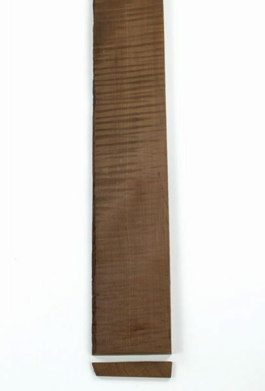 Neck Sycamore / Europ. Maple, curly AA, "Choco" 870x105x28mm